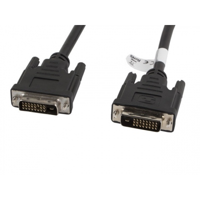 Cable dvi - d lanberg 24+1 macho - macho dual link 1.8m