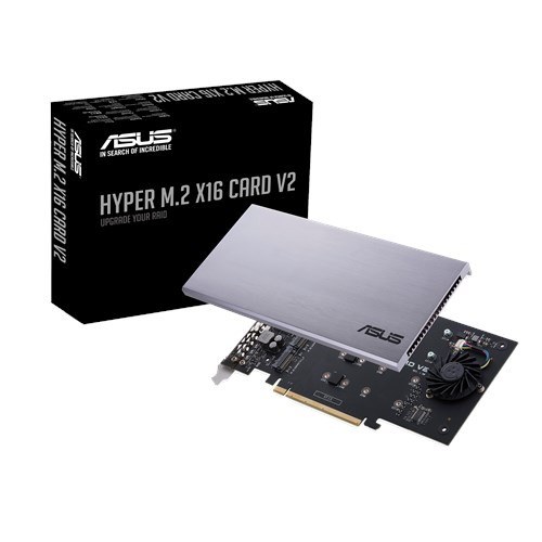 ASUS HYPER M.2 X16 CARD V2 tarjeta y adaptador de interfaz Interno