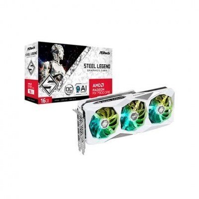 Tarjeta grafica asrock radeon rx 7900gre steel legend oc 16gb gddr6