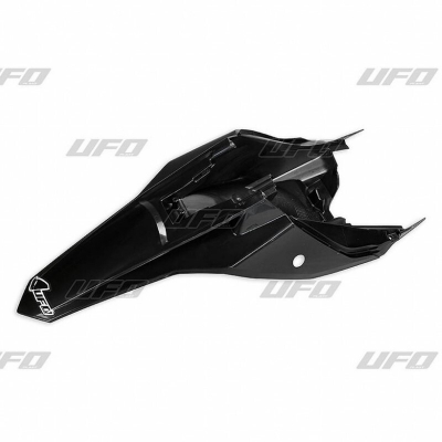 Guardabarros trasero con paneles laterales UFO KTM negro KT04072-001 KT04072-001