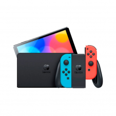 NINTENDO SWITCH OLED 7” JOY-CON NEÓN ROJO/AZUL NIN-HEG-S-KABAA