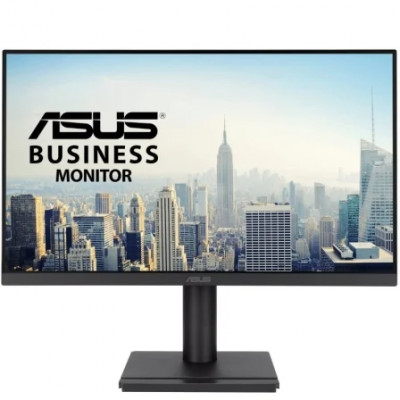 Monitor Profesional Asus VA249QGSE 24/ Full HD/ Multimedia/ Regulable en altura/ Negro