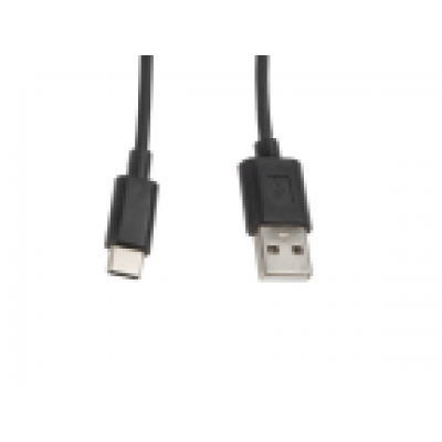 CABLE USB LANBERG 2.0 MACHO/USB C MACHO 1M NEGRO