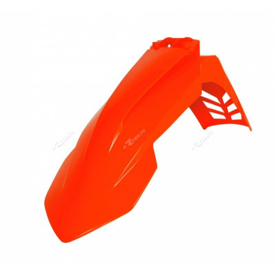 RACETECH Vented Front Fender Neon Orange KTM R-PAKTMAN9916