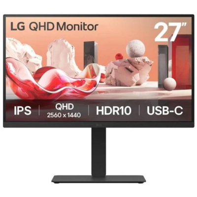 Monitor lg 27ba75qb - b 27 pulgadas qhd 100hz