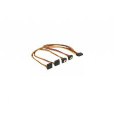 DeLOCK 60155 cable de alimentación interna 0,5 m