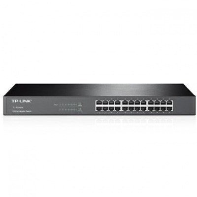 Switch 24 puertso 10 - 100 - 1000 rack 19pulgadas 1u tp - link