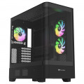 CAJA ATX THERMALTAKE VIEW 290 USB C X 2 1XVENT120MM ARGB NEGRO S/N FUENTE