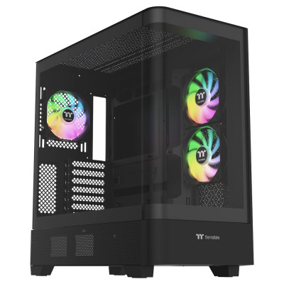 CAJA ATX THERMALTAKE VIEW 290 USB C X 2 1XVENT120MM ARGB NEGRO S/N FUENTE