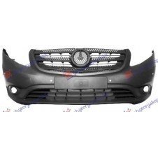 PARACHOQUE DELANTERO GRIS(CON ANTINIEBLAS) (CON PARRILLA & SENSORES) (EUROPA)