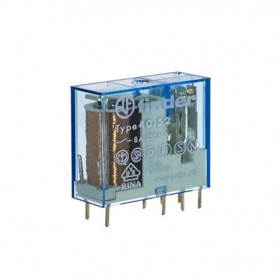 RELE 24Vdc 2Ctos Conmutados 8A/250Vac FINDER