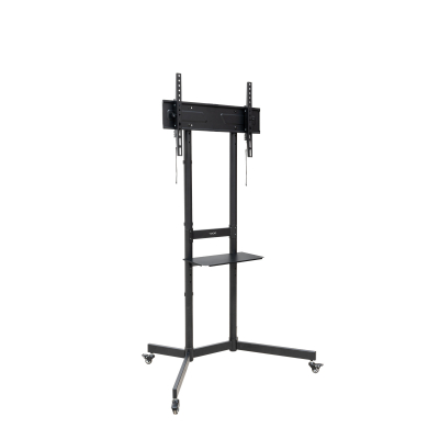 TooQ - KEFRÉN” Soporte de suelo con Ruedas para pantallas de 37”-70”, Negro