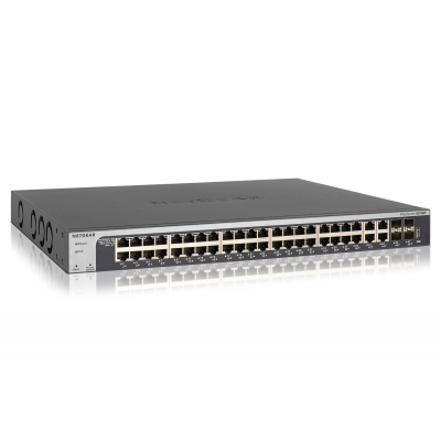 XS748T-100NES switch Gestionado L2+/L3 10G Ethernet (100/1000/10000) Negro