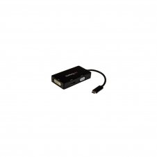 StarTech.com Adaptador USB-C de Vͭdeo Multipuertos - 3en1 - 4K 30Hz - Negro