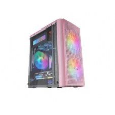 Caja Mars Gaming Frgb S/f Usb2/3 Matx Rosa