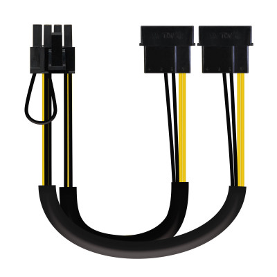 Nanocable - CABLE TARJETA GRAFICA 2X5.25/M-PCI-E/M 20CM