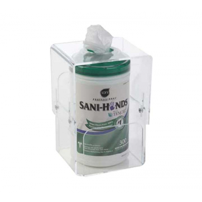 SOPORTE DISP. DEFLECTO GEL DESINF. MESA/PARED GR