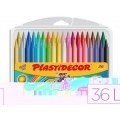 Plastidecor Estuches 36 Col.
