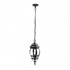 Colgante Exterior Aluminio Caelum 1xe27 Negro Regx16x16 Cm Ip44