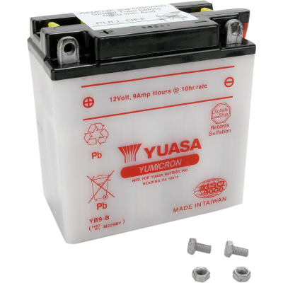 Batería estándar YUASA YB9-B(DC)