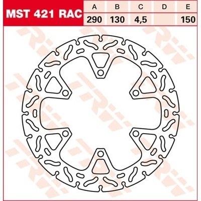 Discos de freno RAC TRW MST421RAC