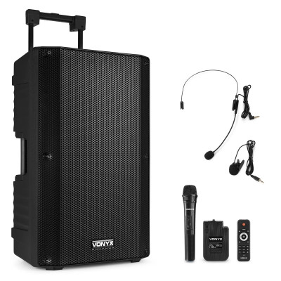 Altavoz Amplificado Portatil 15 VSA700-BP