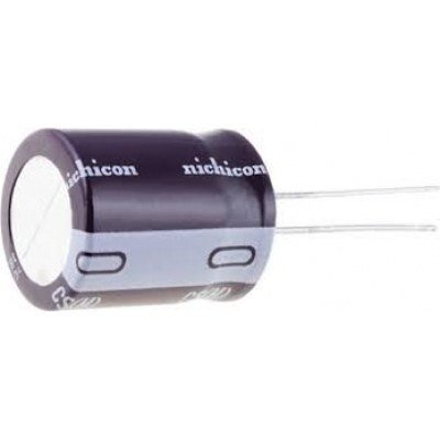 100uF 250Vac Condensador Electrolitico 16x25mm Radial