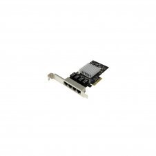 StarTech.com Tarjeta de Red PCI Express Ethernet Gigabit con 4 Puertos RJ45 Chipset Intel i350