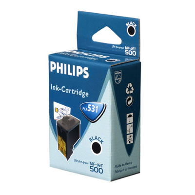 PHILIPS Cartucho Fax MF JET 440/450/500 PFA-531 Negro