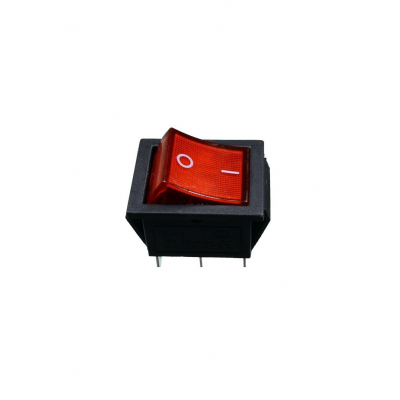 Interruptor Basculante Luminoso Rojo 16A/250Vac IB4-3105D