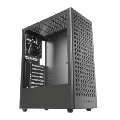 Caja ordenador mars gaming mc - t800 atx cristal templado negro