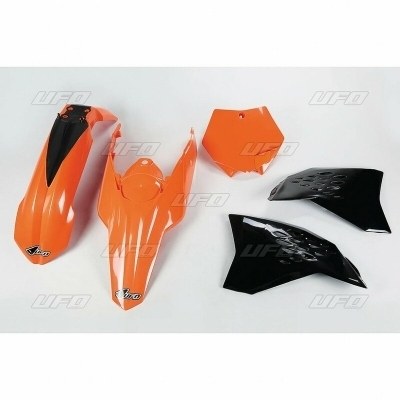 Kit plástica UFO original naranja/negro KTM KTKIT506@999