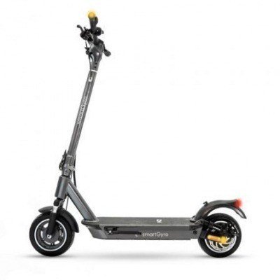 Patinete Eléctrico SmartGyro K2 Titán/ Motor 800W/ Ruedas 10/ 25km/h /Autonomía 45km/ Gris