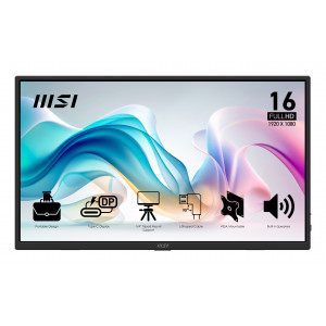 PRO MP165 E6 monitor o TV portátil Monitor portátil Negro 39,6 cm (15.6) LED 1920 x 1080 Pixeles