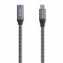 Aisens - Cable Usb 3.2 Gen2X2 Aluminio 20Gbps 8K@30Hz 5A 100W, Tipo Us