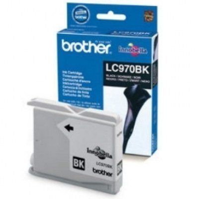 Cartucho tinta brother lc970bk negro 350 paginas dcp - 135c - dcp - 150c - mfc - 235c - mfc - 260c