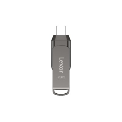 Lexar JumpDrive LJDD400128G-BNQNG unidad flash USB 128 GB USB Tipo C 3.2 Gen 1 (3.1 Gen 1) Gris