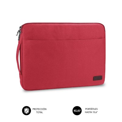 FUNDA PORTATIL SUBBLIM URBAN LAPTOP SLEEVE 15,6 RED