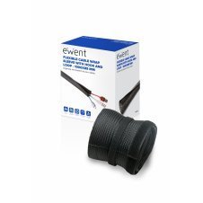 Ewent EW1557 organizador de cables Universal Pasacables Negro 1 pieza(s)