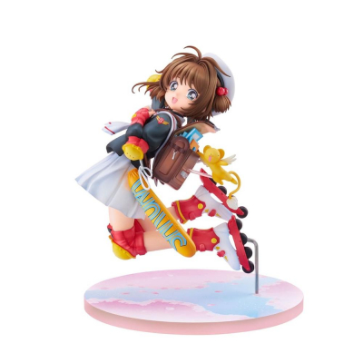 Figura good smile company cardcaptor sakura 1 - 7 scale sakura kinomoto anime 25th anniversary ver. 17.5cm