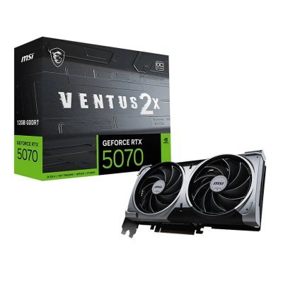 Tarjeta Gráfica Msi RTX 5070 12GB GDDR7 Ventus 2X OC