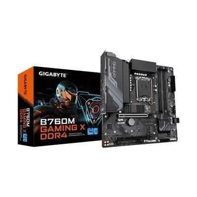 Placa base gigabyte b760m gaming x 1700 m - atx - 4x ddr4 - 4x sata 6gb - s - 3x usb 3.2 - 5x usb 2.0