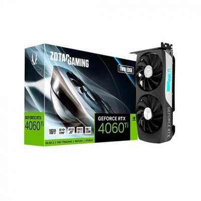 Tarjeta grafica zotac rtx 4060ti 16gb twin edge gddr6