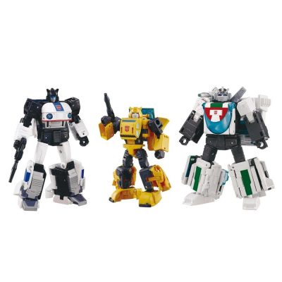 Transformers takara cybertron chase bumblebee jazz wheeljack