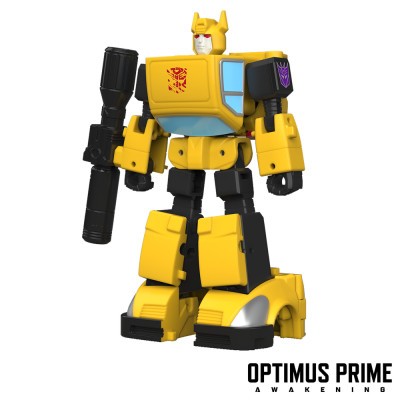 Figura hasbro transformers studio series optimus prime awakening bumblebee