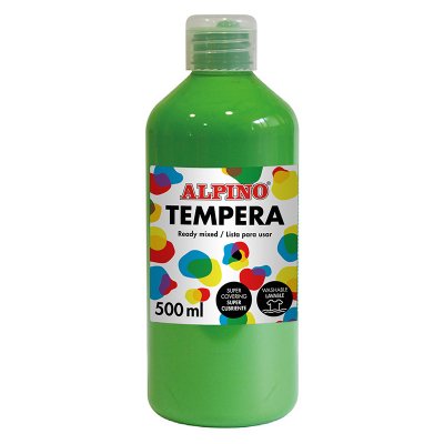 DM010178 tempera 500 ml Botella Verde