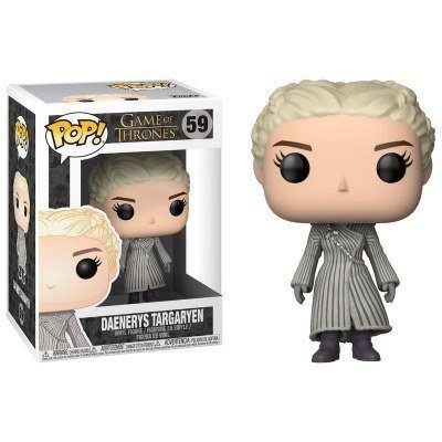 Funko pop juego de tronos daenerys abrigo blanco 28888