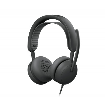 981-001618 auricular y casco Auriculares Alámbrico Diadema Llamadas/Música USB Type-C / USB Type-A Grafito