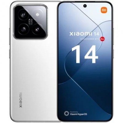 Smartphone Xiaomi 14 NFC 12GB/ 512GB/ 6.36/ 5G/ Blanco
