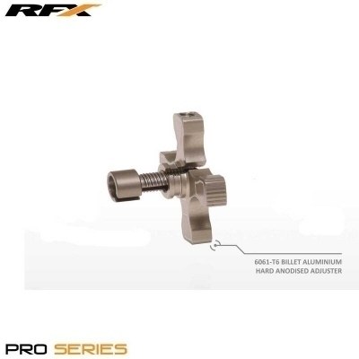 Ajustador rápido y tornillo de recambio del conjunto de embrague RFX Pro (anodizado duro) FXCA9060399H1